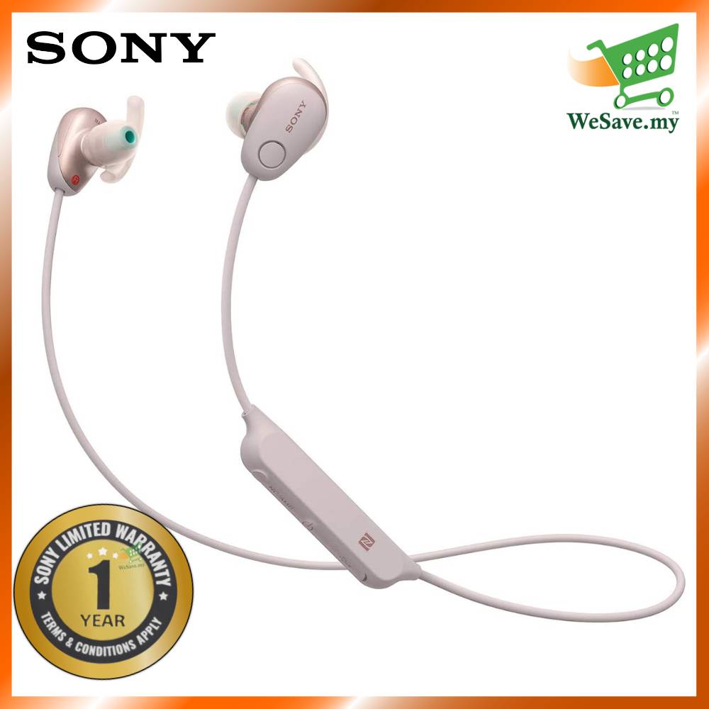 Sony WI-SP600N Wireless In-ear Sports Headphones WI-SP600N/Pink ...