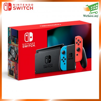 Nintendo Switch Battery Enhanced V2 (Neon Blue and Neon Red Joy‑Con™) -1 Years Warranty by Maxsoft (Original) by Nintendo